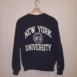 New York University Champion Crewneck